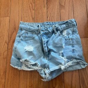 Shein Distressed Women Shorts